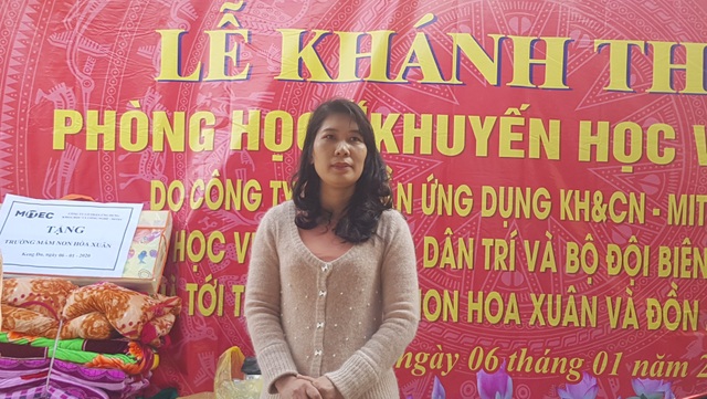 Báo Dân trí khánh thành điểm trường Mầm non sát biên giới Việt - Lào - 1 Báo Dân trí khánh thành điểm trường Mầm non sát biên giới Việt - Lào - 1