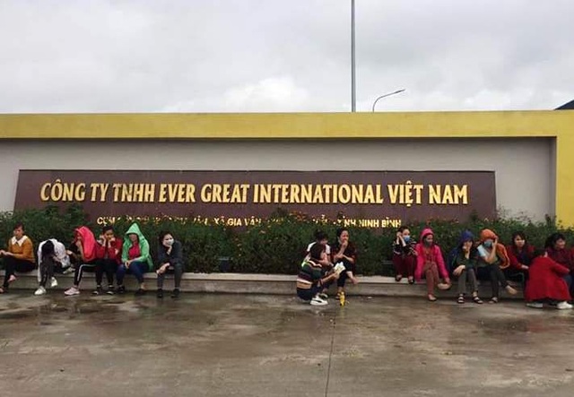 Ninh Bình: Hơn 1.000 công nhân làm việc lại sau khi đình công đòi thưởng Tết - 2 Ninh Bình: Hơn 1.000 công nhân làm việc lại sau khi đình công đòi thưởng Tết - 2