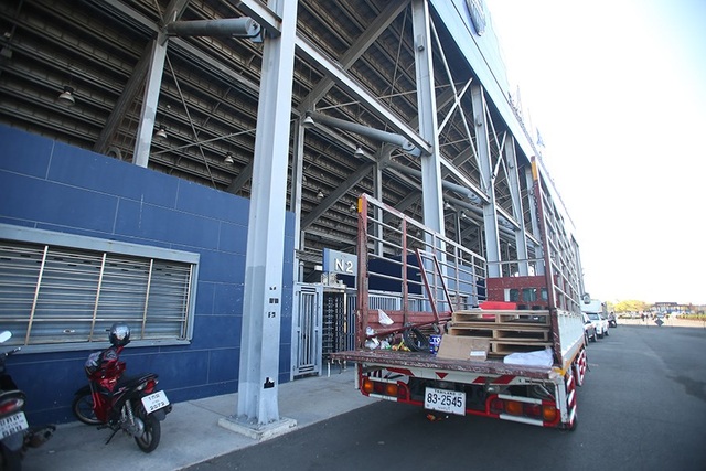 Sân Buriram tất bật chuẩn bị cho trận khai mạc giải U23 châu Á - 3