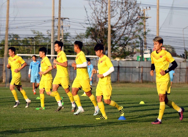 U23 Việt Nam hăng say luyện chiêu tủ chờ quyết đấu U23 UAE - Ảnh minh hoạ 5