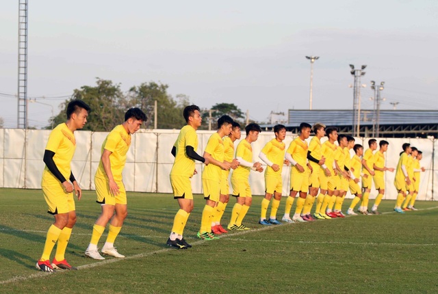 U23 Việt Nam hăng say luyện chiêu tủ chờ quyết đấu U23 UAE - Ảnh minh hoạ 7