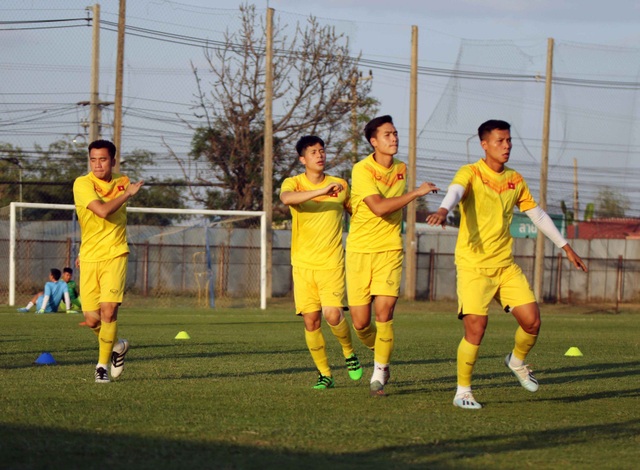 U23 Việt Nam hăng say luyện chiêu tủ chờ quyết đấu U23 UAE - Ảnh minh hoạ 2