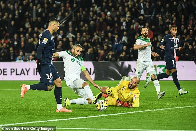 PSG 6-1 Saint-Etienne: Icardi lần đầu lập hat-trick - 1 PSG 6-1 Saint-Etienne: Icardi lần đầu lập hat-trick - 1