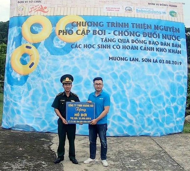 Trao tặng 5 bể bơi di động miễn phí của nhà sản xuất Hoàng Hải - 7 Trao tặng 5 bể bơi di động miễn phí của nhà sản xuất Hoàng Hải - 7