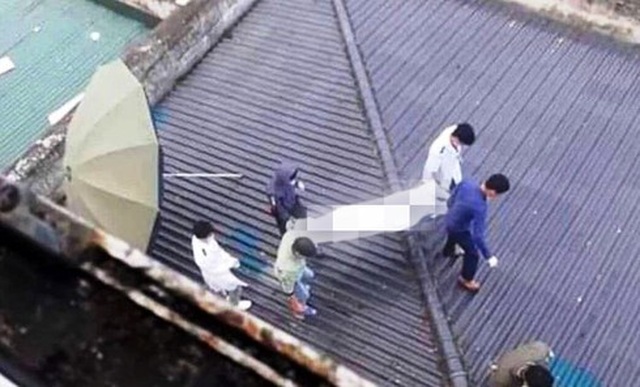 Phát hiện thi thể bệnh nhân trên mái nhà bệnh viện - 1 Phát hiện thi thể bệnh nhân trên mái nhà bệnh viện - 1