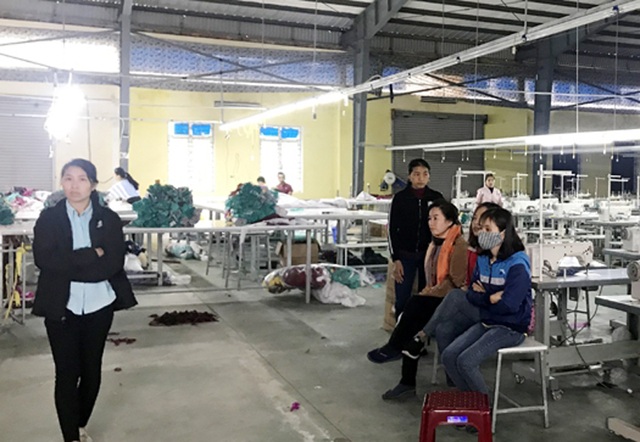 Hà Tĩnh: Hơn 300 công nhân may đình công những ngày cận Tết - 3 Hà Tĩnh: Hơn 300 công nhân may đình công những ngày cận Tết - 3