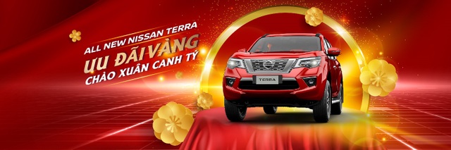 Mua Nissan Terra, nhận ngay ưu đãi vàng dịp Xuân Canh Tý - 1