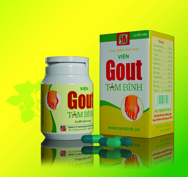 Phát hiện Viên Gout Tâm Bình, Đại tràng Tâm Bình quảng cáo hiểu lầm như thuốc chữa bệnh - 1 Phát hiện Viên Gout Tâm Bình, Đại tràng Tâm Bình quảng cáo hiểu lầm như thuốc chữa bệnh - 1