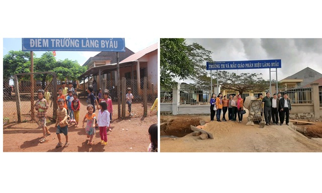 Gian nan cảnh giáo viên băng rừng gieo chữ trên lưng chừng trời - 2 Gian nan cảnh giáo viên băng rừng gieo chữ trên lưng chừng trời - 2