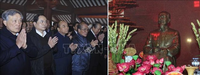 Thủ tướng và lãnh đạo Đảng, Nhà nước dâng hương tưởng niệm Chủ tịch Hồ Chí Minh