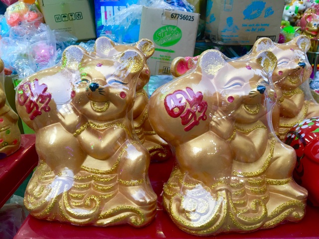 Đồ trang trí Tết hình chú chuột đắt khách - 2 Đồ trang trí Tết hình chú chuột đắt khách - 2