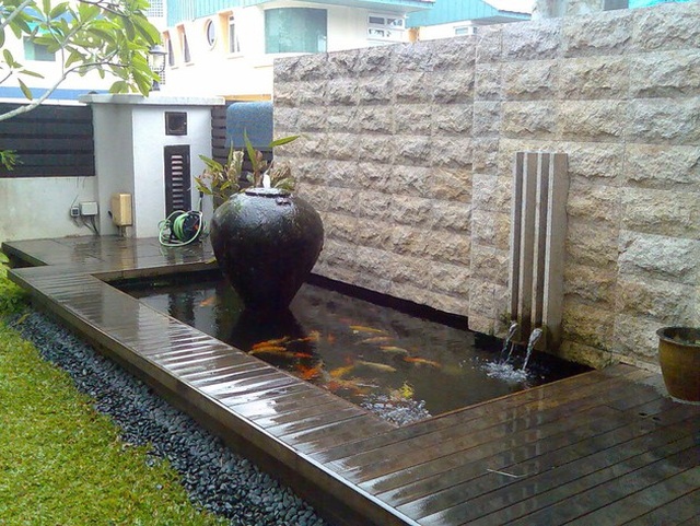 Nhà đẹp đón Tết nhờ biến khoảng không chết thành hồ nước sắc màu - 3 Nhà đẹp đón Tết nhờ biến khoảng không chết thành hồ nước sắc màu - 3