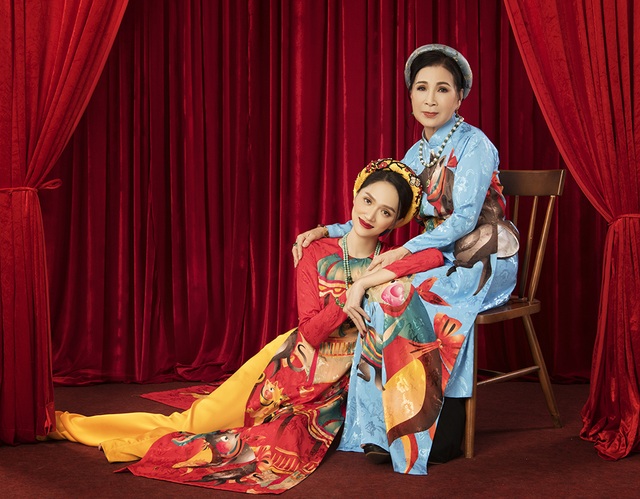 NSND Kim Xuân dàn nghệ sĩ trẻ diện áo dài “Đám cưới chuột” đón Tết - 5 NSND Kim Xuân dàn nghệ sĩ trẻ diện áo dài “Đám cưới chuột” đón Tết - 5