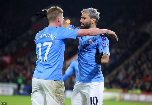Aguero “giải cứu” Man City trên sân của Sheffield Utd - 2 Aguero “giải cứu” Man City trên sân của Sheffield Utd - 2