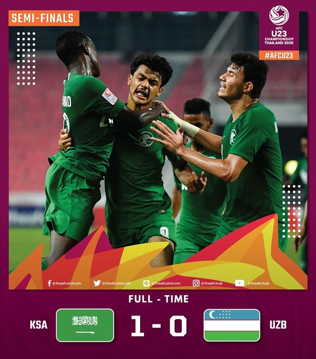 U23 Saudi Arabia 1-0 U23 Uzbekistan: Tấm vé dự Olympic đầu tiên