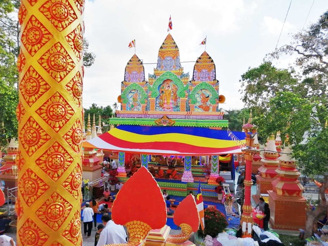 Ấn tượng ngôi chùa Khmer hơn trăm tuổi ở Bạc Liêu - 13 Ấn tượng ngôi chùa Khmer hơn trăm tuổi ở Bạc Liêu - 13