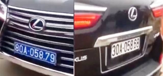 Vụ xe Lexus mang 2 biển kiểm soát: Phạt 5 triệu đồng với tài xế - 1 Vụ xe Lexus mang 2 biển kiểm soát: Phạt 5 triệu đồng với tài xế - 1
