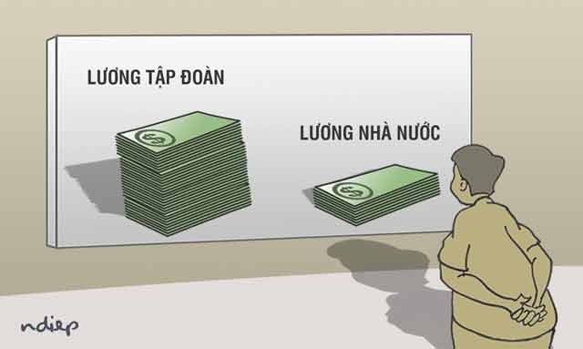 Trình độ thấp đang hưởng lương cao và trình độ cao hưởng lương thấp! - 1 Trình độ thấp đang hưởng lương cao và trình độ cao hưởng lương thấp! - 1