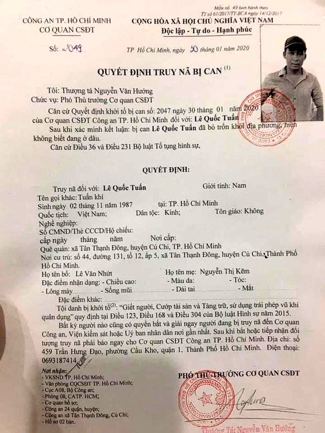 Vụ xả súng bắn chết 4 người: Không loại trừ khả năng nghi phạm trốn sang địa bàn lân cận! - 1