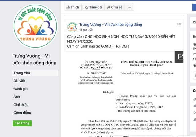Làm mọi cách báo tin nghỉ học đến phụ huynh, học sinh ngay trong đêm - 3 Làm mọi cách báo tin nghỉ học đến phụ huynh, học sinh ngay trong đêm - 3