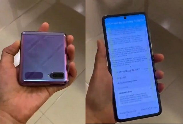 Lộ video thực tế smartphone màn hình gập Galaxy Z Flip sắp ra mắt của Samsung - 1 Lộ video thực tế smartphone màn hình gập Galaxy Z Flip sắp ra mắt của Samsung - 1