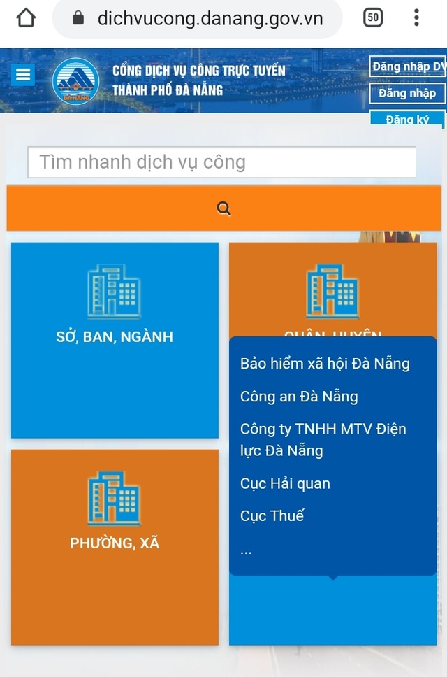 Đà Nẵng khuyến nghị người dân dùng dịch vụ công trực tuyến để phòng chống virus corona