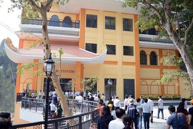 Kiến trúc độc đáo ở Nhà ga cáp treo lớn nhất thế giới - 3 Kiến trúc độc đáo ở Nhà ga cáp treo lớn nhất thế giới - 3