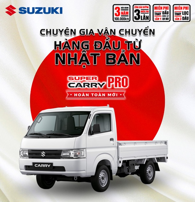 Suzuki Super Carry Pro Hoàn toàn mới - Đối tác tin cậy cho vận chuyển nội thành - 1