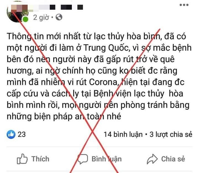 Triệu tập người đàn ông tung tin người cùng xã chết vì virus corona - 2 Triệu tập người đàn ông tung tin người cùng xã chết vì virus corona - 2