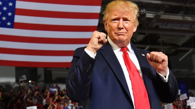 Ông Trump giành chiến thắng đầu tiên trong cuộc chạy đua tái tranh cử
