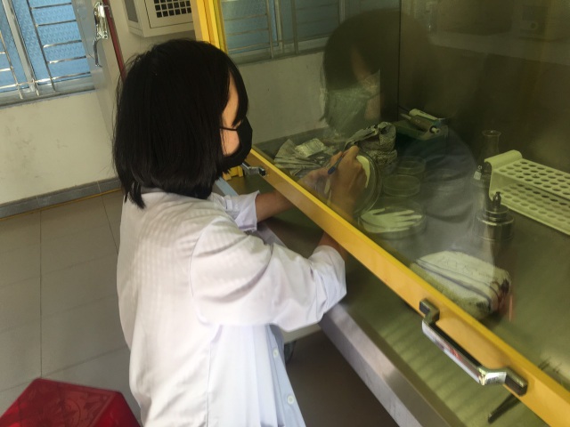 Hơn 250 lít dung dịch phòng nhiễm virus Corona chờ sinh viên trở lại trường - 2 Hơn 250 lít dung dịch phòng nhiễm virus Corona chờ sinh viên trở lại trường - 2