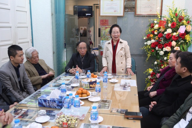 Chủ tịch Hội Khuyến học Việt Nam làm việc với báo Dân trí đầu Xuân mới - 1