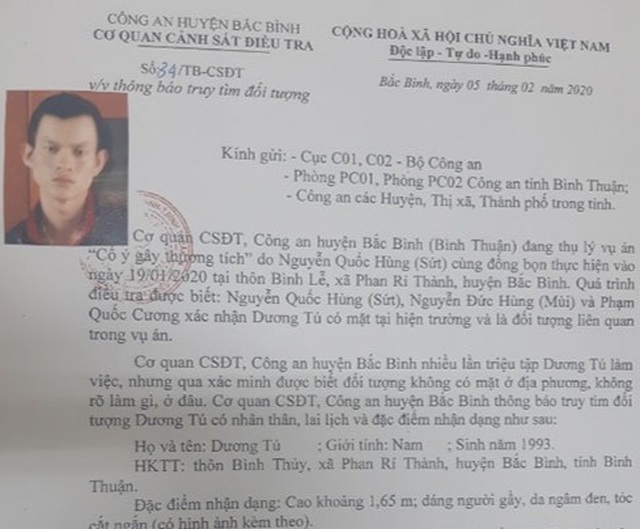Truy tìm đối tượng nghi đuổi bắt đàn dê rồi nổ súng bắn 4 người - 1 Truy tìm đối tượng nghi đuổi bắt đàn dê rồi nổ súng bắn 4 người - 1