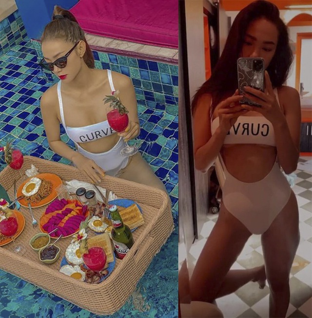 Minh Hằng, Khánh My diện đồ bơi khoe ba vòng nóng bỏng - 1