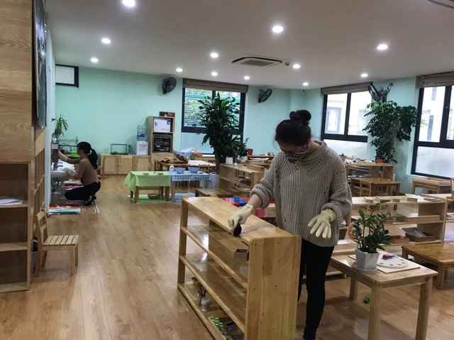 Một trường học ở Hà Nội miễn học phí cho học sinh nghỉ vì virus corona - 2 Một trường học ở Hà Nội miễn học phí cho học sinh nghỉ vì virus corona - 2