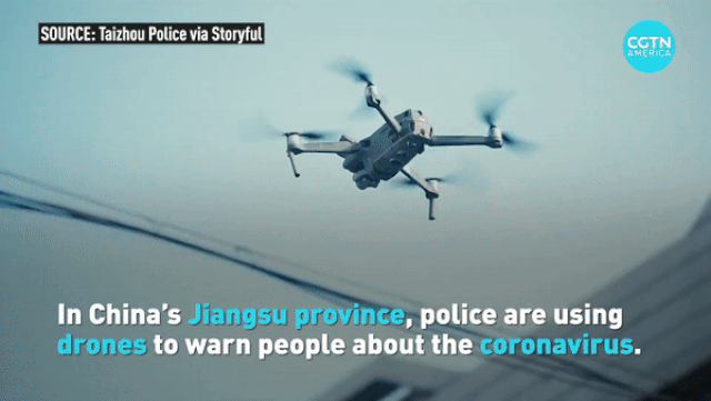 Trung Quốc: Xem đội quân Drone chống virus corona ngay tại “tâm dịch” - 1