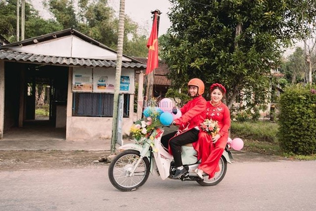 Chàng trai Quảng Trị đón dâu bằng loạt Honda Super Cub cũ cực chất - 3