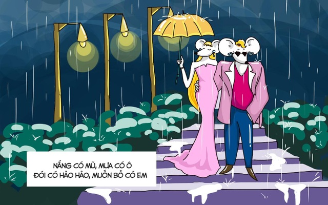 Điên đảo “quăng thính” cùng Hảo Hảo mùa Valentine - 2 Điên đảo “quăng thính” cùng Hảo Hảo mùa Valentine - 2