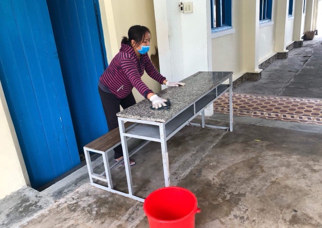 ĐH Nha Trang nghiêm ngặt chống dịch trước khi SV quay lại trường ngày 17/2 - 1 ĐH Nha Trang nghiêm ngặt chống dịch trước khi SV quay lại trường ngày 17/2 - 1