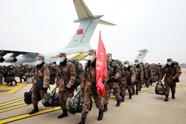 Trung Quốc điều 11 máy bay quân sự chở hàng nghìn quân y “giải cứu” Vũ Hán - 8