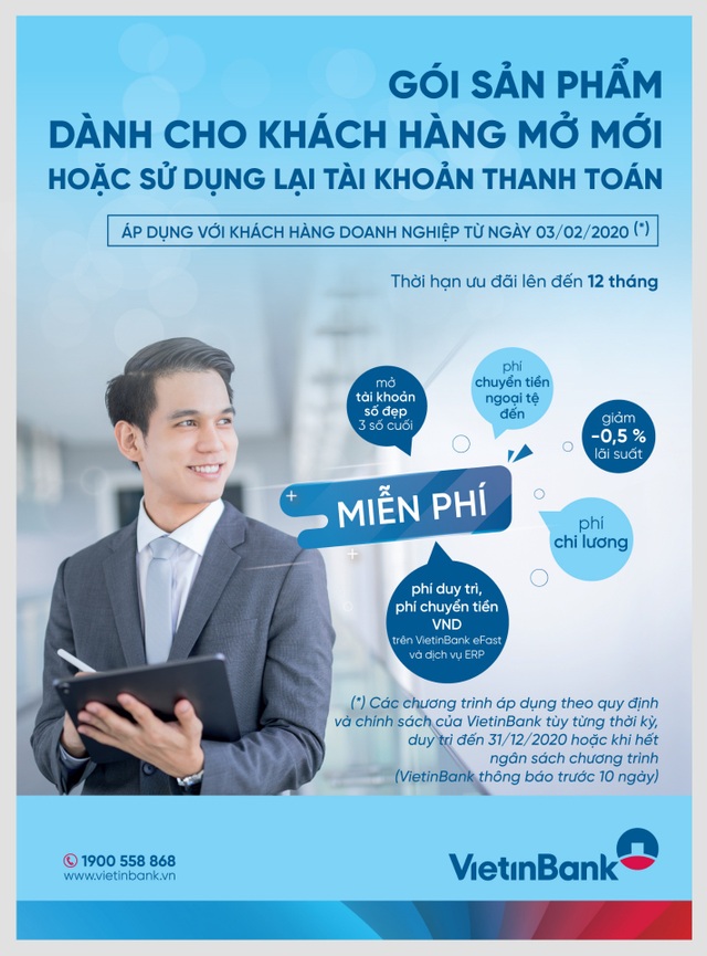 VietinBank đồng hành cùng doanh nghiệp với nhiều gói tín dụng ưu đãi - 1 VietinBank đồng hành cùng doanh nghiệp với nhiều gói tín dụng ưu đãi - 1