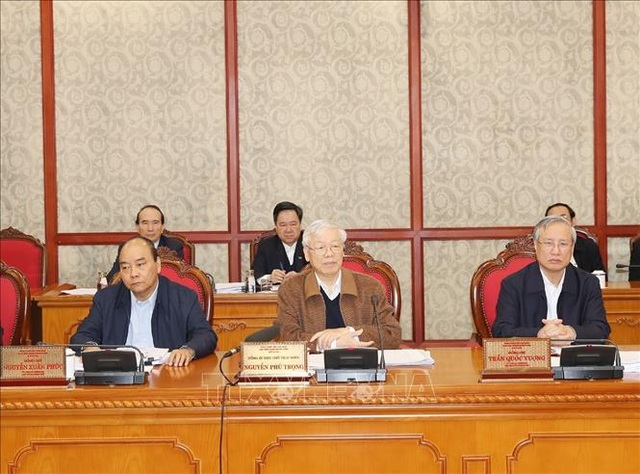 Bộ Chính trị cho ý kiến hoàn thiện dự thảo Văn kiện Đại hội XIII của Đảng - Ảnh minh hoạ 2