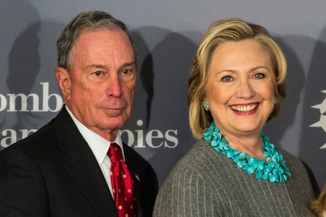 Rộ tin đồn tỷ phú Bloomberg muốn bà Clinton trở thành “phó tướng” - 1 Rộ tin đồn tỷ phú Bloomberg muốn bà Clinton trở thành “phó tướng” - 1