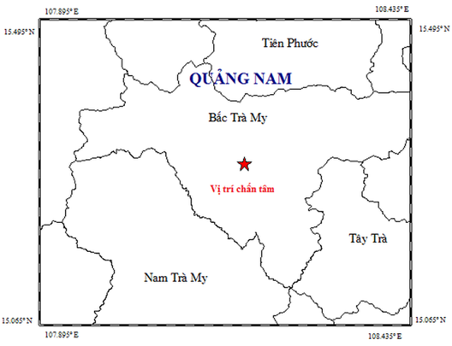 Động đất nhẹ xảy ra ở thủy điện Sông Tranh 2 - 1 Động đất nhẹ xảy ra ở thủy điện Sông Tranh 2 - 1