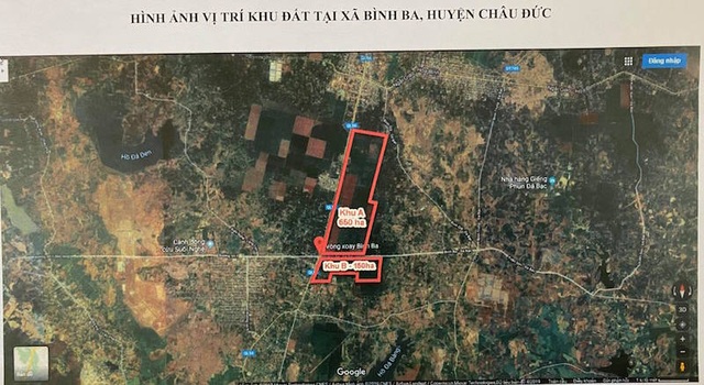Bà Rịa – Vũng Tàu: “Sốt” đất ở huyện Châu Đức, nhà đầu tư hết sức cẩn thận - 1 Bà Rịa – Vũng Tàu: “Sốt” đất ở huyện Châu Đức, nhà đầu tư hết sức cẩn thận - 1