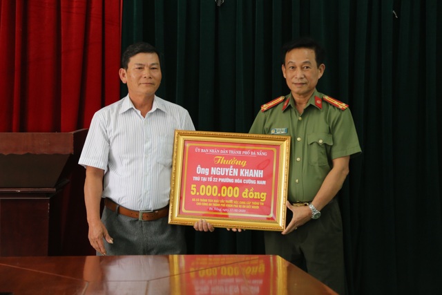 Đà Nẵng khen thưởng công dân cung cấp thông tin vụ vali chứa thi thể - 1 Đà Nẵng khen thưởng công dân cung cấp thông tin vụ vali chứa thi thể - 1