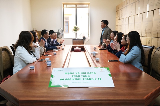 Mạng xã hội Gapo trao tặng 80.000 khẩu trang y tế - 3 Mạng xã hội Gapo trao tặng 80.000 khẩu trang y tế - 3