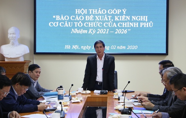 Đề xuất bộ máy Chính phủ giảm xuống còn 20 bộ, giảm Phó Thủ tướng - 1 Đề xuất bộ máy Chính phủ giảm xuống còn 20 bộ, giảm Phó Thủ tướng - 1