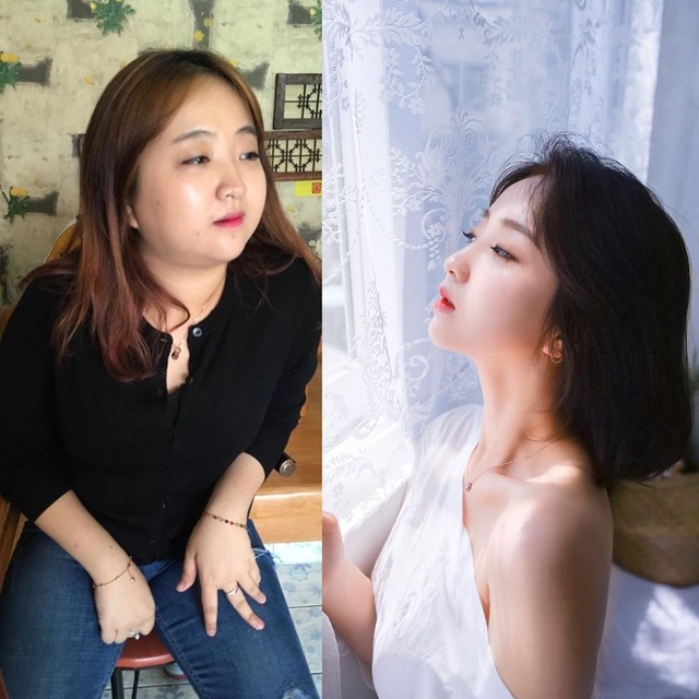 Cô gái Hàn bị bạn trai đá vì béo, giảm cân ngoạn mục xinh như thiên thần - 3