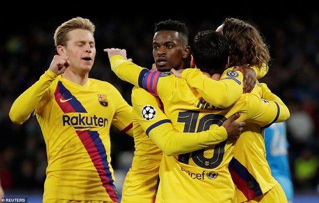 Napoli 1-1 Barcelona: Messi nhạt nhòa, Griezmann lập công - 10 Napoli 1-1 Barcelona: Messi nhạt nhòa, Griezmann lập công - 10